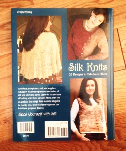 Silk Knits back cover