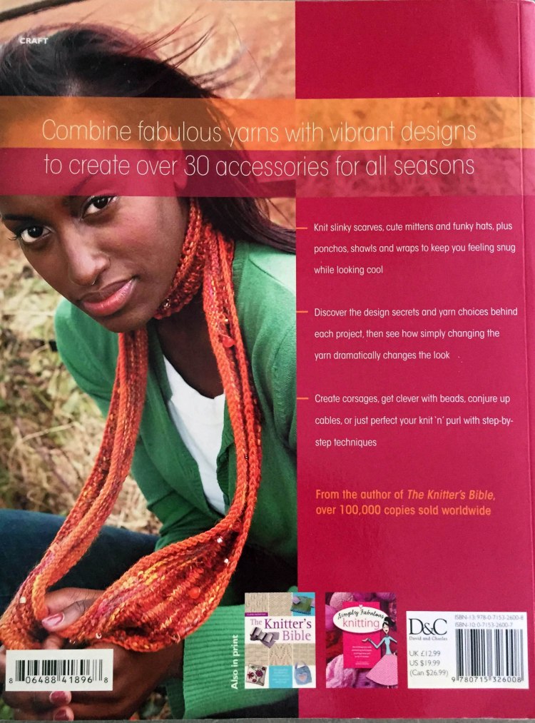 Knitted Accessories - Back Cover