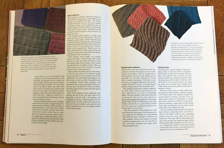 Knit & Purl patterns