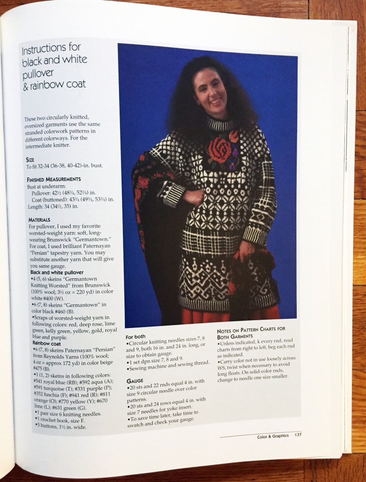 Chapter 5 - Black & White Pullover