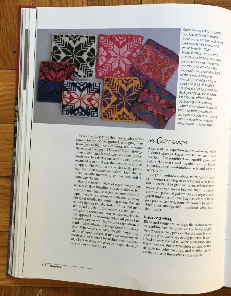 Chapter 5 - same motif in different colors