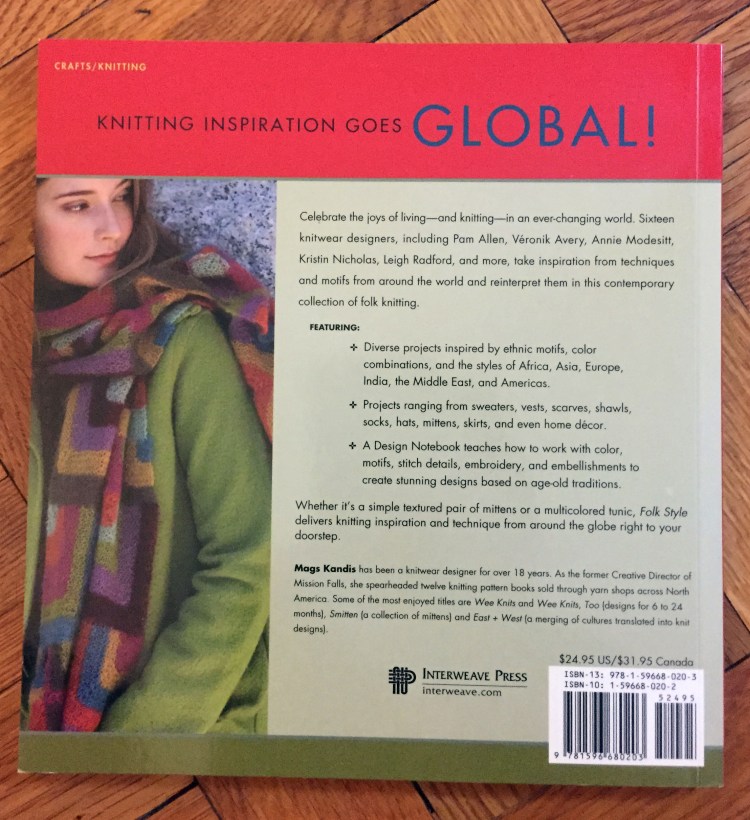 Folk Style - back cover