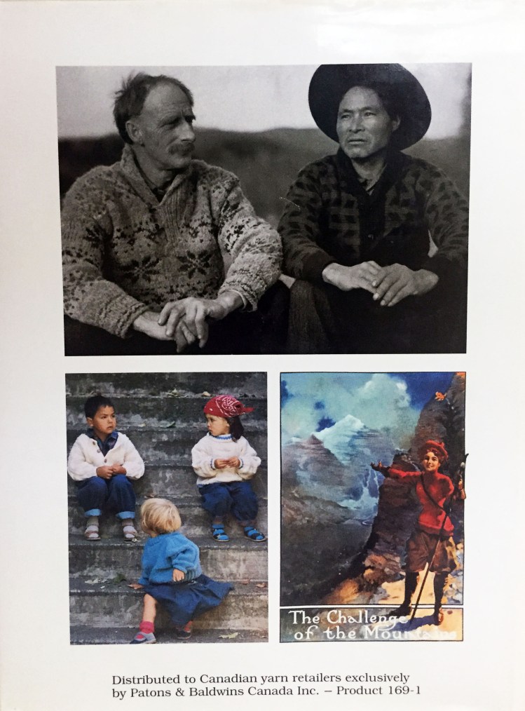 Canada Knits - back cover