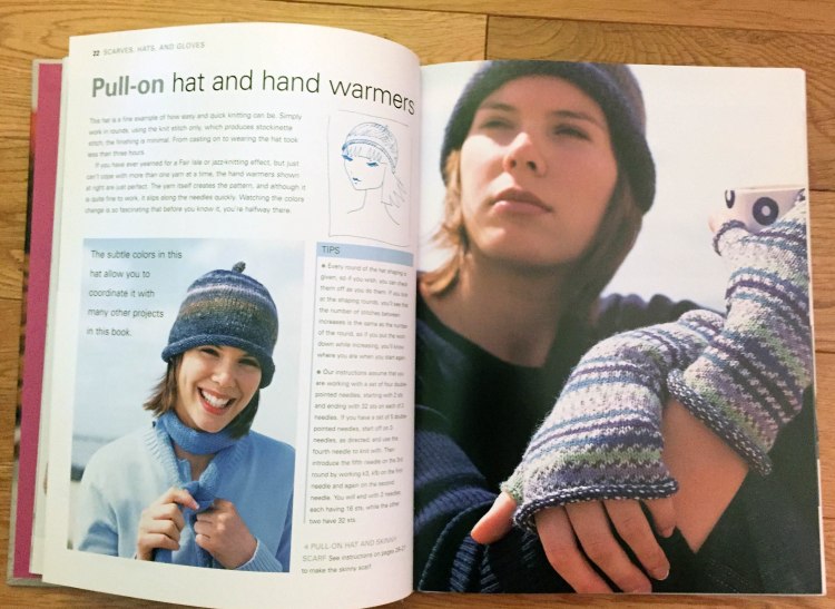 Pull-On Hat and Hand Warmers